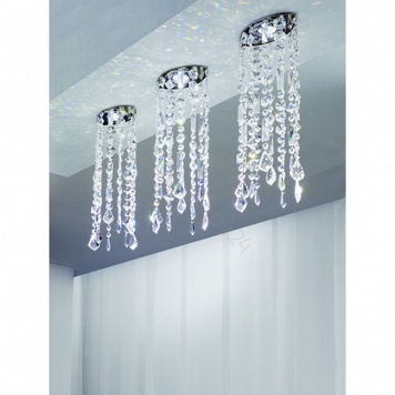 Axo Light  Marylin  Fa Maryli oprawa w strop kolor przeźroczysty /czarny WYPRZEDAŻ !